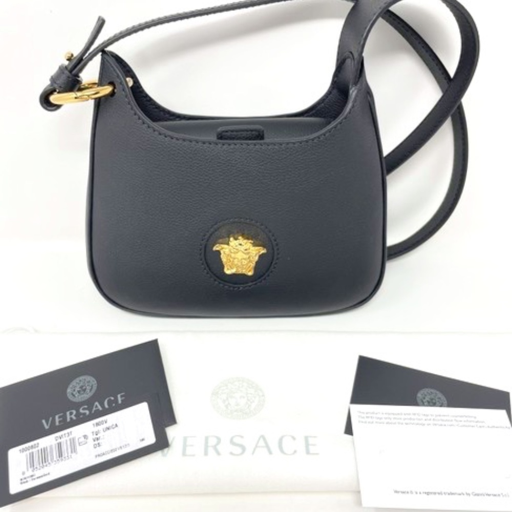 Brand new Versace Small La Medusa Hobo Shoulder Bag